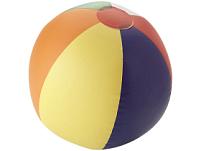 Мяч надувной пляжный, цвет: белый, многоцветный
