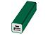 Портативное зарядное устройство Брадуэлл, 2200 mAh, зеленый