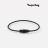 Тросик-кольцо Ring для обвеса, L=15см (черный)
