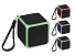 Портативная колонка Cube с подсветкой, черный