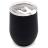 Термокружка с двойной стенкой SOFTO To Go софт-тач, Черный/Белый