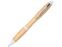 Шариковая ручка Nash из бамбука, натуральный/белый