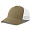Бейсболка RAPPER COTTON-S, 5 клиньев, пластиковая застёжка, хаки, белый