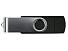 USB3.0/USB Type-C флешка на 32 Гб Квебек C, черный