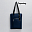 Шоппер Superbag Pocket (темно-синий с черным)