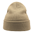 Шапка вязаная  двойная Wind-S, бежевый