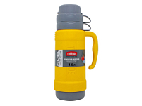 Термос со стеклянной колбой тм THERMOS PICNIC 40 Series Yellow 1,0L