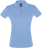 Рубашка поло женская Perfect Women 180 голубая