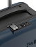 Чемодан складной Rollink Vega 360 55x40x20 см, 4 колеса, серо-синий