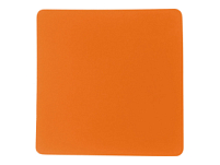 ПАТЧ КВАДРАТ soft-touch (оранжевый ) 5,5 х 5,5 см