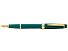 Перьевая ручка Cross Bailey Light Polished Green Resin and Gold Tone, перо F
