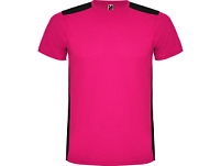 Спортивная футболка Detroit мужская, яркая фуксия/черный