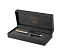 Шариковая ручка Parker Sonnet Premium Metal & Grey Lacquer PGT, стержень: M, цвет чернил: black , в подарочной упаковке