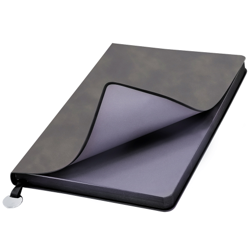 Ежедневник A5 недатированный Impero в мягком переплёте, Темно-серый