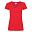 Футболка женская LADY FIT V-NECK T 210, красный