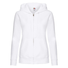 Толстовка женская LADY-FIT HOODED SWEAT JACKET , белый