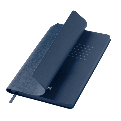 Ежедневник Молто (Molto) недатированный, синий (без упаковки, без стикера)