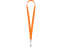 Ланьярд с ретрактором, оранжевый