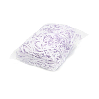 Наполнитель - стружка бумажная 2 мм белый 100 г., Белый