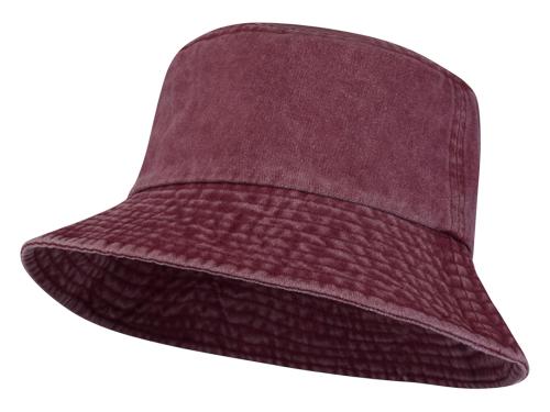 Панама Mitica стираная - Бургунди