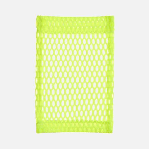 Карман из крупной сетки Pose, желтый неон
