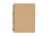 Блокнот VALLE, бежевый