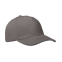 6 panel baseball cap, tемно-серый