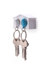 Брелок Mini Duo Sparrow, Белый/Голубой