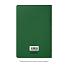 Блокнот Alpha slim, зеленый