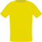 Футболка унисекс Sporty 140, лимонно-желтая