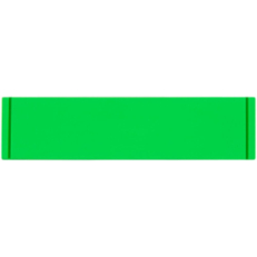 Лейбл из ПВХ Tarea, зеленый неон