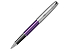 Ручка-роллер Parker Sonnet Essentials Violet SB Steel CT, цвет чернил black, перо: F, в подарочной упаковке.