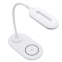 Настольная лампа с беспроводной зарядкой Duos, Белый
