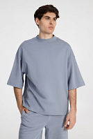 Футболка оверсайз унисекс T9, серая