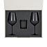 Ложемент под свечу Enigma + 2 бокала для вина в среднюю коробку-трансформер (арт. 695721)
