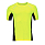 Футболка мужская для бега SYDNEY MEN 180, неоновый желтый
