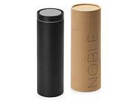 Вакуумная термокружка Noble с крышкой 360,Waterline, тубус, черный Вакуумная термокружка Noble с крышкой 360,Waterline, тубус, черный