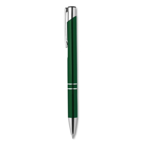 Recycled aluminium ball pen, зеленый