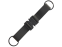 Отстегивающийся брелок-ремувка из эко-кожи Ninja, черный