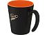 Oli керамическая кружка объемом 360 мл с ручкой, черный
