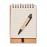 Блокнот с ручкой