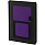 Ежедневник Mobile на заказ, недатированный, черно-фиолетовый