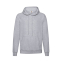 Толстовка без начеса LIGHTWEIGHT HOODED SWEAT 240, серый меланж