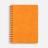 Ежедневник Spiral, недатированный, оранжевый