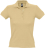 Рубашка поло женская People 210, бежевая