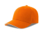 Бейсболка LIBERTY SANDWICH-S 270, 6 клиньев, металлическая застежка, оранжевый, белый