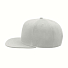 Бейсболка SNAP BACK, 6 клиньев, пластиковая застежка, белый