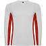 Спортивная футболка SHANGHAI L/S мужская, Белый/Красный