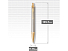 Шариковая ручка Parker IM Premium Warm Silver (grey) GT, стержень: M, цвет чернил: blue, в подарочной упаковке.
