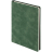 Ежедневник Spring Urban на заказ, недатированный, зеленый